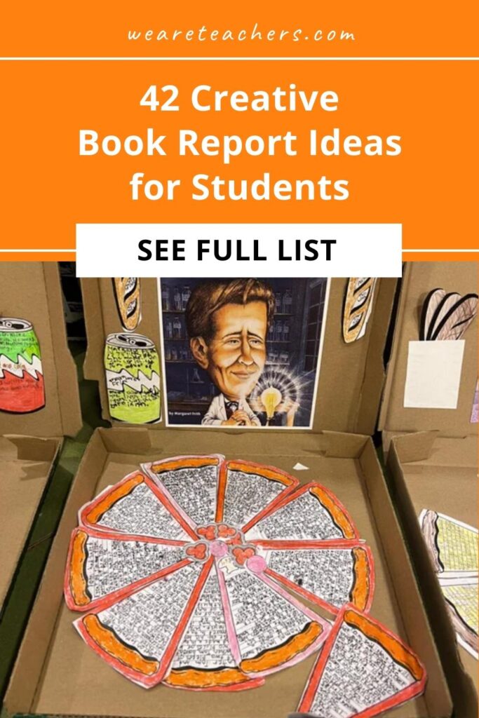 Book beziehungen don't possess to be boring. Related the pupils make of books come real in these 42 creative book report ideas.