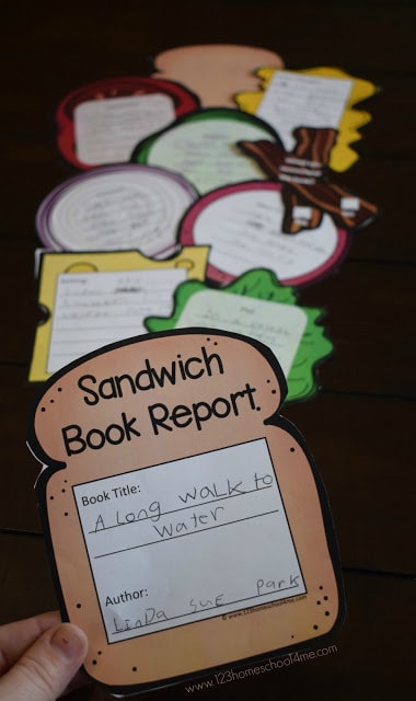 A book view made off different sheets of paper assembled to take like one sandwich as an example of creative reserve report ideas